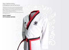 MOOTO Poomsae WTF Poom Uniform (Male) Taekwondo Dobok TKD Tae Kwon Do