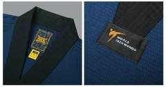 MOOTO MTX Midnight Blue Color Uniform WT Demonstration Team Dobok Performance