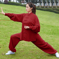 New Men Women Tai Chi Clothing Set Kung Fu Wing Chun Uniform Martial Arts Suits