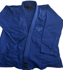 Jayefo Men A3 Royal Blue Jiu-Jitsu Gi Uniform With White Belt New