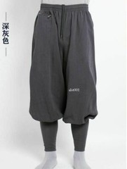 Buddhist Zen Martial Arts Linen Pants High Quality Shaolin Monk Kung Fu Pants