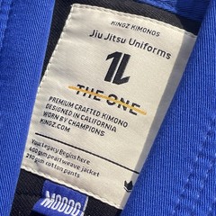 Kingz The ONE V2 Kids BJJ Gi Blue M0000 Jiu Jitsu Uniform Catalyst Patch New
