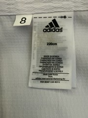 Adidas Sz 220 3XL ADI-CHAMP III Open Front Taekwondo Uniform Jacket NWT