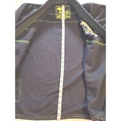 Hawk Jiu Jitsu BJJ Gi Kimono Top Black Lime Green K4 Kids Youth Martial Arts