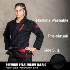 Ultra-Light Women’s BJJ GI – IBJJF Jiu-Jitsu GI for Girls and women See Speci…