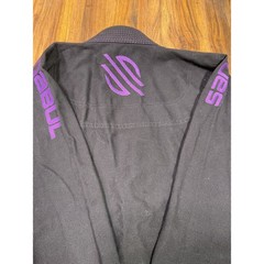 Sanabul W3 Brazilian Jiu Jitsu BJJ Gi Set Black Purple Women Training Uniform