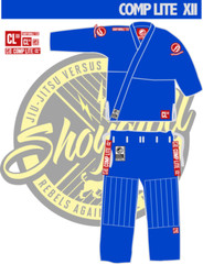 Best Sealling Shoyoroll Comp Lite XII Blue Hot Selling Brand White Jiu Jitsu Gi