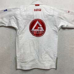 Gracie Barra Equipe Edition BJJ Gi Kimono White Size A0 Martial Arts