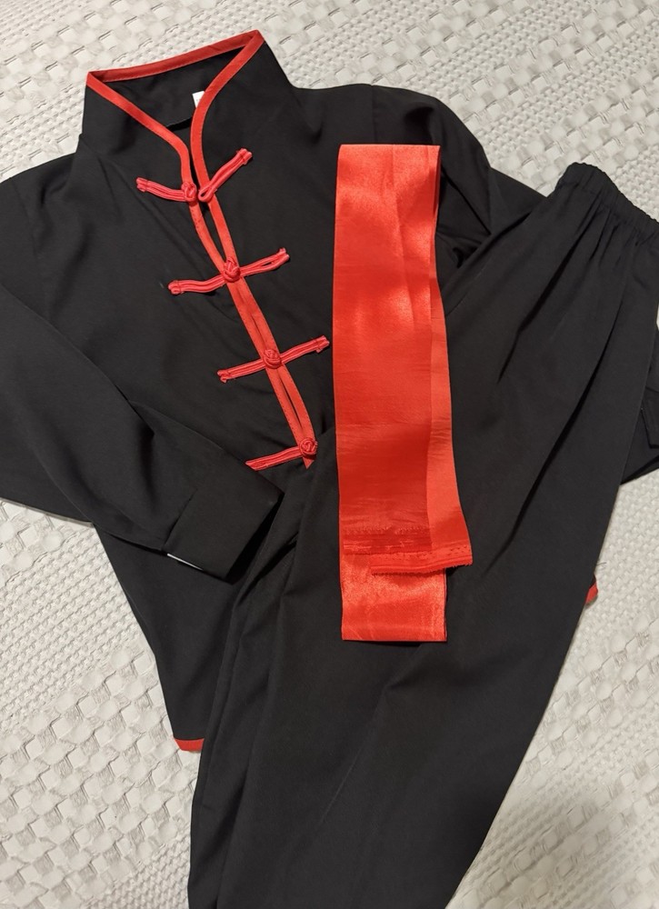 Kids King-Fu Chinese Martial Arts 3 Piece Set Size 120/US 6-7 Years