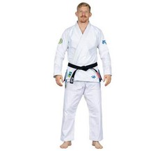 Fuji Sports Flow Tech Breathable Mens Brazilian Jiu Jitsu Gi JiuJitsu BJJ White