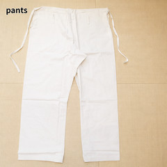 Unbleached Karate Gi Natural Off White Full Contact Canvas Jacket Twill Pants