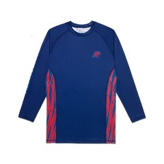 A&P WRASSE LS RASHGUARD & TRINING FITTED SHORTS JIU JITSU NAVY – ALBINO & PRETO