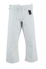 Karate Uniform Gi Set Adult Kids White Black Martial Arts Suit + Belt Uk Seller