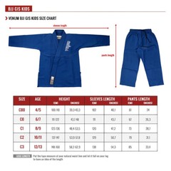 Venum Kids Contender Brazilian Jiu-Jitsu Gi – Black