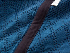 indigo dyed navy blue double layer Japanese Kendo gi Kendogi 100% Cotton