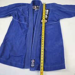 Century American Top Team BJJ Gi Jacket Mens Medium A2 Blue Jiu Jitsu Uniform