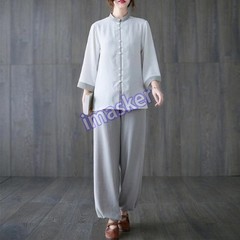 New Women’s Tai Chi Uniform Martial Arts Performance Training Clothes Tang Suits
