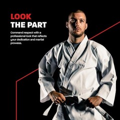 Versatile Kids & Adults Karate Gi with Reinforced Pants – Perfect for Training