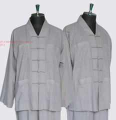Cotton Meditation Buddhist Monk Clothes Summer Kung Fu Tai Chi Shaolin Uniforms