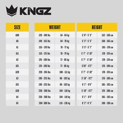 Kingz Mens The ONE V2 Jiu Jitsu Gi Black