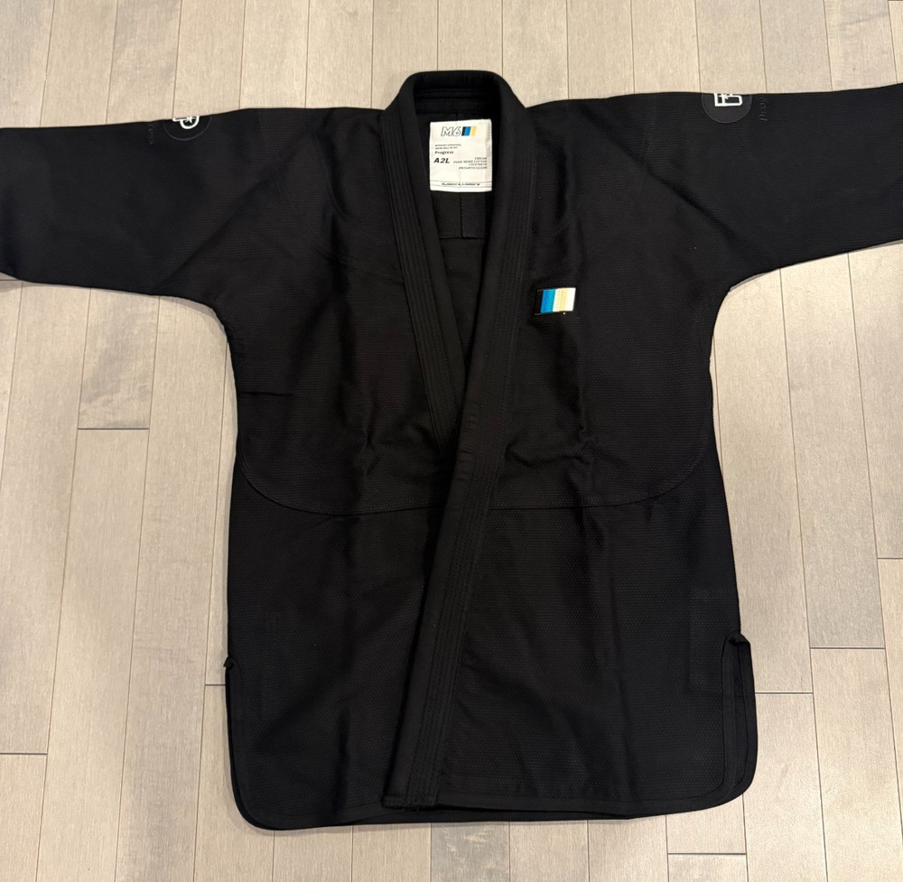 Progress M6 Mark6 Black Mens Brazilian Jiu-Jitsu BJJ Gi A2L