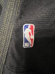 Albino and Preto A&P x NBA Lakers Black A5 Jiu Jitsu Gi.