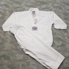 BMA Taekwondo Uniform Youth 000 White Master Kims V-Neck