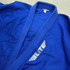 Elite Sports Gi Jacket Mens A3 Blue BJJ Kimono Technical Fightwear Pearl Weave