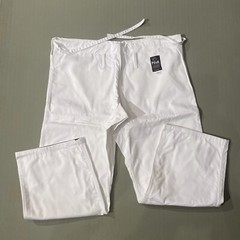 Fuji Judo Gi Pants White Double Weave Jiu Jitsu BJJ Karate Various Sizes New