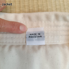 Unbleached Karate Gi Natural Off White Full Contact Canvas Jacket Twill Pants