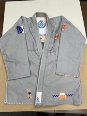 Hypnotik New York City Full Gi Adult Size A5 Gray Jiu-Jitsu Kimono Unworn NewBJJ