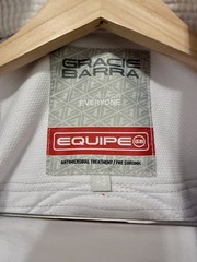 Gracie Barra White Gi Size A3 Jiu Jitsu Equipe Gi and Pants