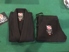 BULL TERRIER Jiu Jitsu Gi MUJD Black – A1S *BRAND NEW*
