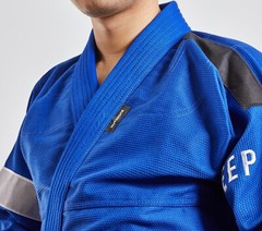 Brazilian Jiu-Jitsu gi (white, blue, black)