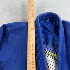 Platinum Marvel Punisher BJJ Gi A2 Blue Brazilian Jiu Jitsu Kimono Set