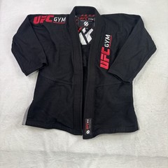 UFC Gym Vandal Kimonos Black Gi Size M-3 Long Sleeve Jiu Jitsu MMA