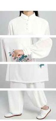 Tai Chi Clothes Women Wushu Clothes Kung Fu Martial Art Uniform Hand Painted