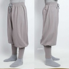 Buddhist Zen Martial Arts Linen Pants High Quality Shaolin Monk Kung Fu Pants