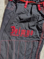 RARE Daimyo Brazilian Jiu Jitsu Pants Martial Arts Pants Size A0 Adults Mens