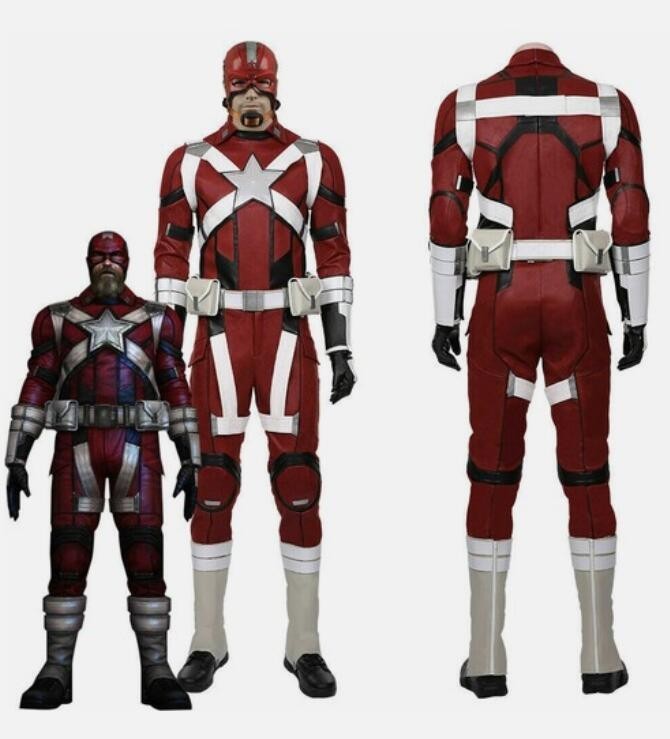 2025 Red Guardian Alexi Cosplay Costume Halloween Custom Made