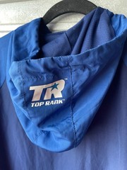 Venum x Top Rank Boxing MMA BJJ Full Zip Hooded Jacket Windbreaker Sz 2XL