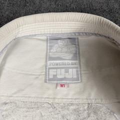 Fuji SBG Gi Top Jacket Kimono Adult Uniform W1 White BJJ MMA