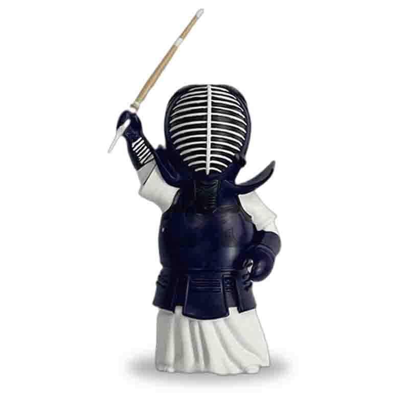Kendoka Figure with Beer Kendo Doll with bogu White gi and Hakama Toy Figure…