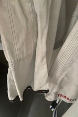 Team TG BJJ MMA Jiu Jitsu Gi A4 Uniform Pants + 2 White Belts Used