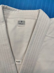 Brand new, never used. Kyokushin Kaikan Karate Gi KU9-K, Size 8, White. Bulk pur