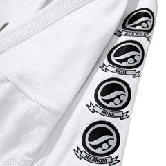 Shoyoroll Arctic Competitor White & Black BJJ Gi 450 GSM Jiu Jitsu BJJ Kimono