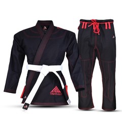 Stellman Core Brazilian Jiu Jitsu Women Black Grappling Fighting Uniform BJJ Gi