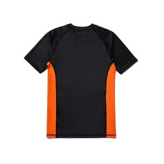 Shoyoroll Tangerine Competitor 22.6 Training Rash Guard SS & Shorts kimono Bjj