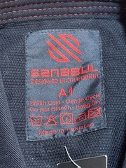 Sanabul Gi A1 NEW Black Red Brazilian Jiu Jitsu BJJ Highlights Pro Competition