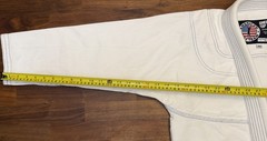 American Top Team Century BJJ Jiu Jitsu Gi Kimono Set White Size A1 100% Cotton